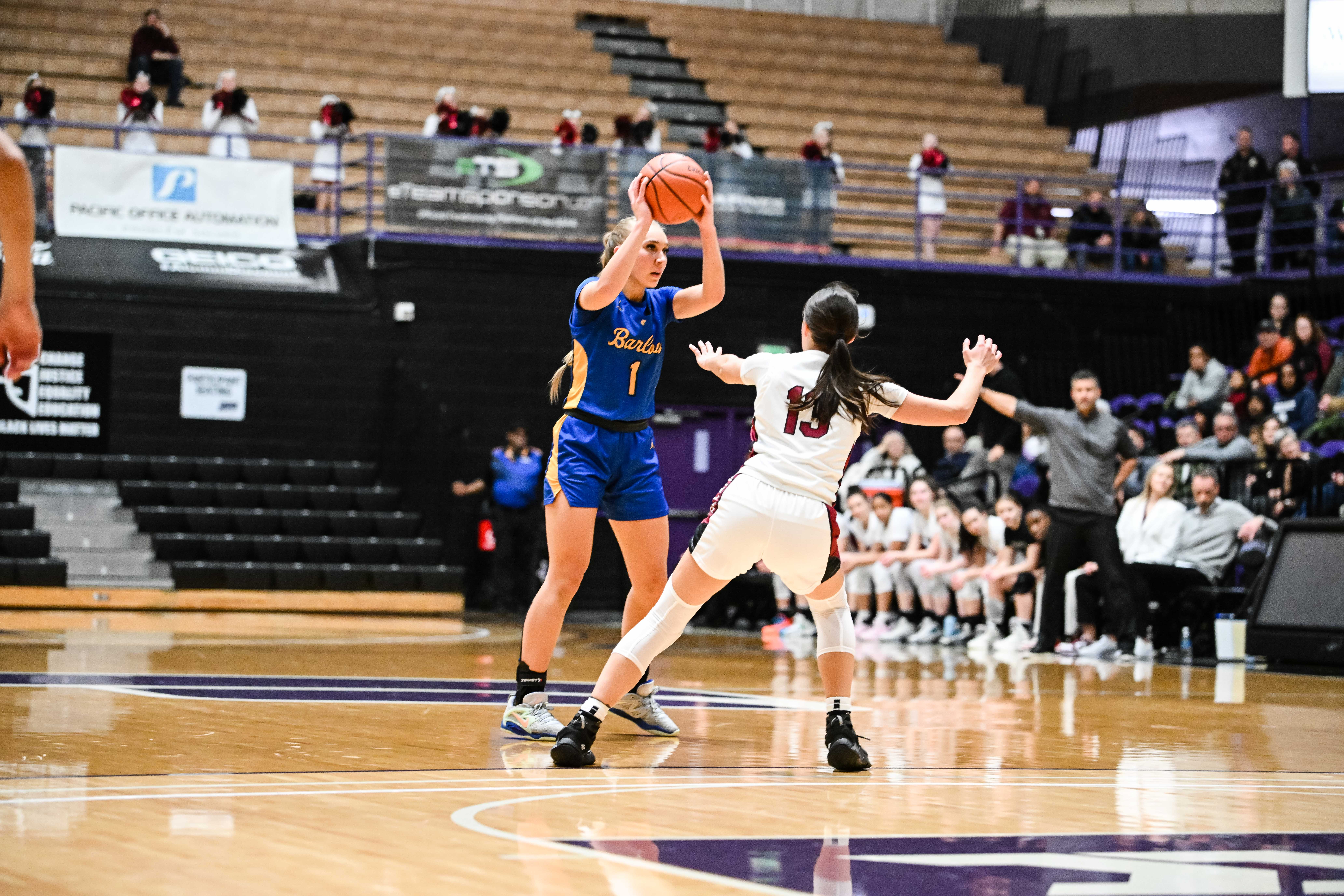 Barlow Tualatin 6A Oregon girls basketball quarterfinal Naji Saker -73